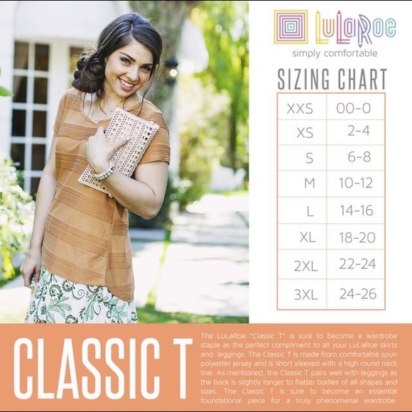 Gray/Pink Arrow LuLaRoe Classic Tee - BNWT XXS - Picture 2 of 6